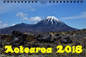 Kalender 2018 Aotearoa Berglandschaften