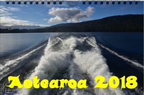Kalender 2018 Aotearoa Wasserlandschaften